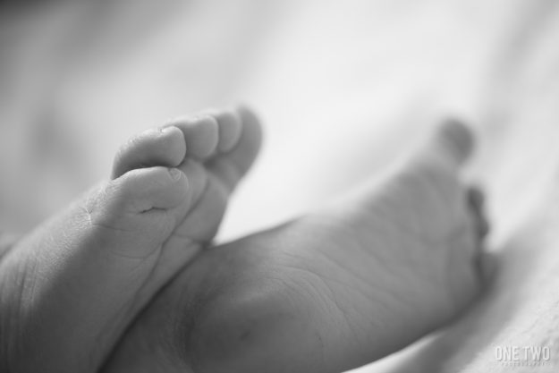 newborn feet