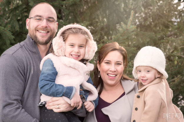 family winter portrait family portfolio
